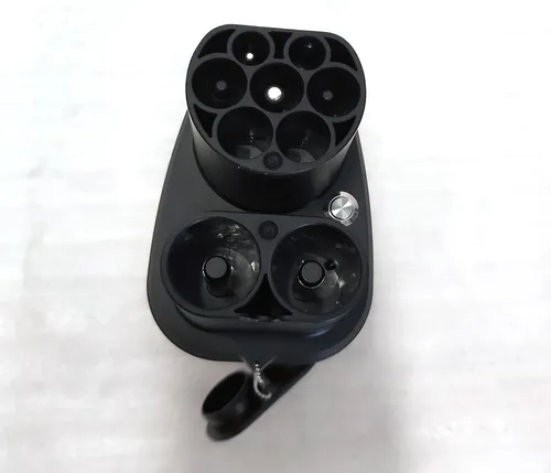 Адаптер зарядки универсальный (2 в 1) AC-50A DC 250kW 1000V 400A CCS2 59mm Tesla all models CCS2 AC DC