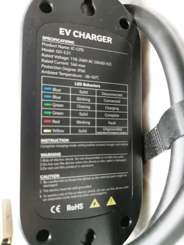 Універсальний мобільний зарядний пристрій UMC IPENGEN Type1 EV 16A 80V-230V 3.5kW Tesla all models UMC IPN