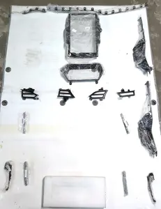 Комплект накладок внутрішнього інтер'єру GRAPH GREY (без дверей лівої передньої та задньої) Tesla model S REST